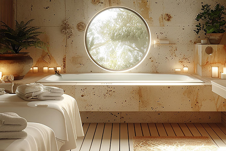 Bagno con SPA