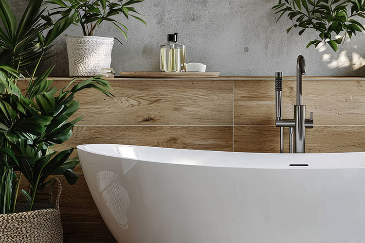Bagno con vasca