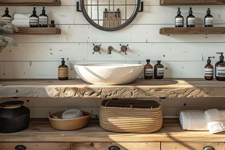 Bagno rustico