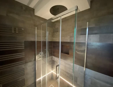 bagno contemporaneo led moderno verona