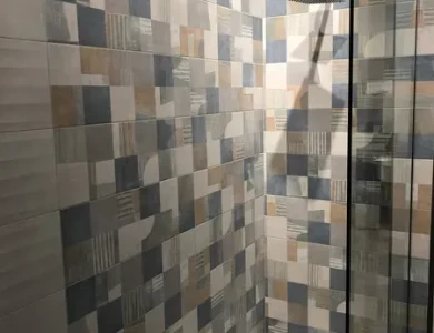 doccia decori moderni geometrici