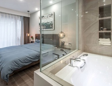 arredo bagno in camera da letto