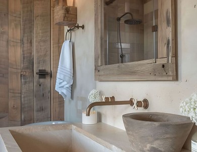 bagno rustico country 06
