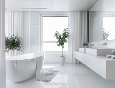 bagno con luce naturale 04