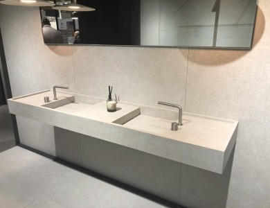 mobile bagno con doppio lavabo