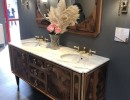 mobile bagno provenzale bianco e legno