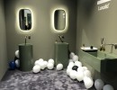 mobile bagno romantico con specchio led