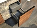 mobile bagno rustico con legno massello